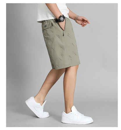 New Shorts Men's Summer Thin Section Casual Quick Dry Five-Minute Pants Loose Large Size Sports Pants