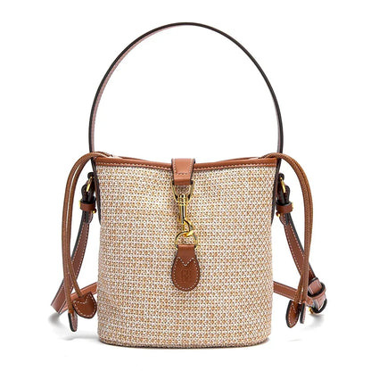 Minimalist and Versatile Summer New-arrival Straw Handbag for Women Exquisitely Crafted Women's Shoulder Bag