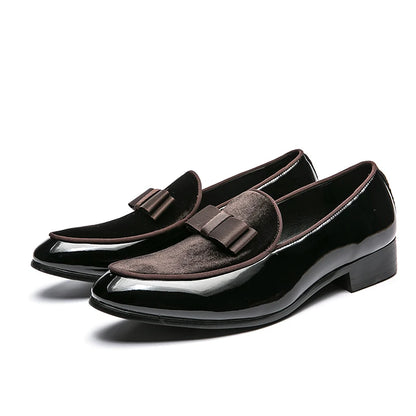 38~48 Mens Dress Italy Paty Leather Wedding Luxury Designer Flats Business Formal Gentleman Casual Driving Shoes for Men Loafers