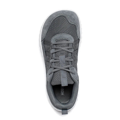 Unisex Wide Toe Sneakers Mesh Breathable Walking Shoes Non Slip Lace Up Sneakers