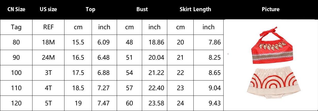 Little Girls Cospaly DISNEY Moana Kids Two Pcs Set Top +Pants Infant Vaiana Role Play Festival Princess Costume Casual Clothes