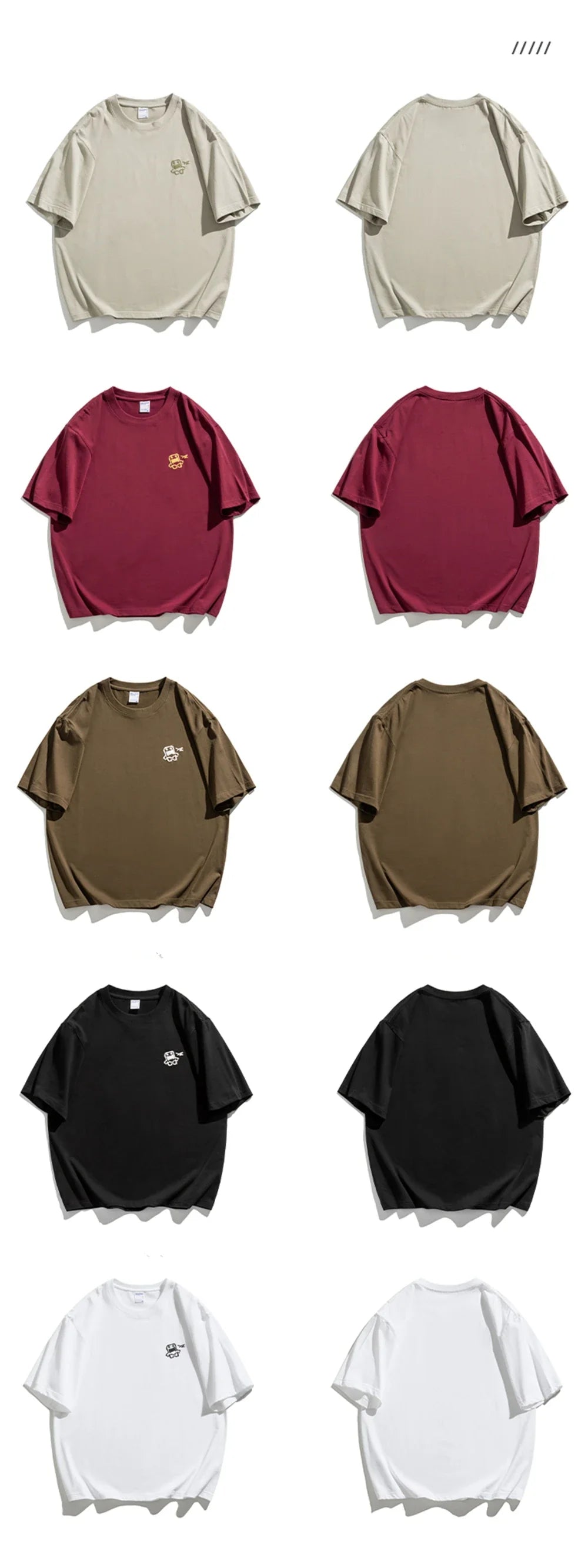 Summer Korean Oversize T-Shirt For Men Streetwear Harajuku High Quality Short Sleeve Loose Casual Tops Hip Hop Trendy Tee Male