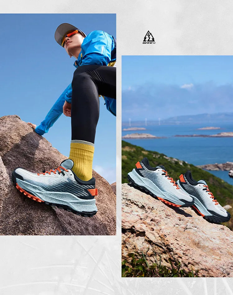 2 Running Shoes Light Breathable Cushioning Non-Slip Soft Outdoor Hiking Versatile Sneakers Male 672542201