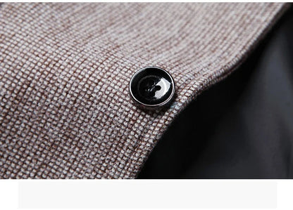 2025 Spring and Autumn New Six Color Checkered Non-iron  Suit Jackets for Men, Royal Blue Casual Blazer Masculino /blazer Hombre
