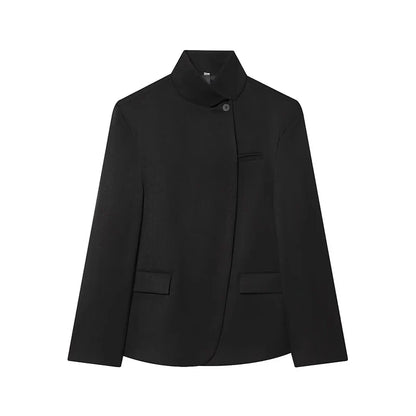 Tidalyf Women's Spring New Blazers & Jackets 2026 Fashion Retro Elegant Office Blazers Unique Youth Comfortable Street Jackets