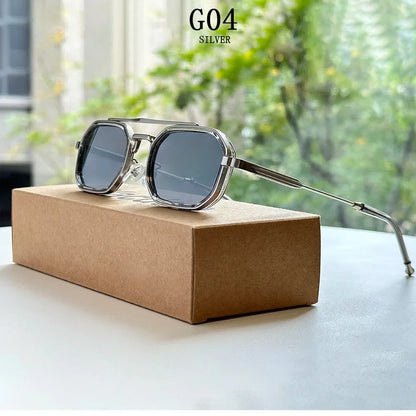 2026 Square Sunglass Men Vintage Fashion Glasses Steampunk Sunglasses Women Trendy Gafas De Sol Hombre Luxe Lunette Soleil Femme
