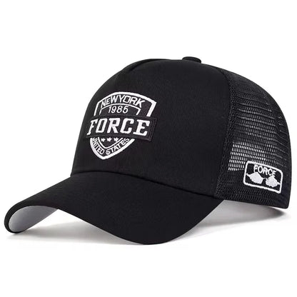 Summer Men Mesh Baseball Cap Outdoor Sport Letter Snapback Hat for Women Unisex Breathable Caps Hip Hop Trucker Hats Summer Men