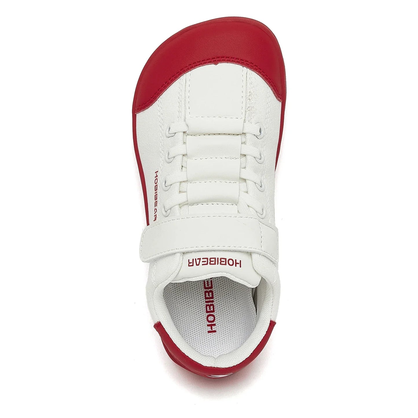 Boys Girls Barefoot Shoes Kids Wide Toe Minimalist Sneakers Lightweight Hook Loop Artificial Leather Fabric Shoes