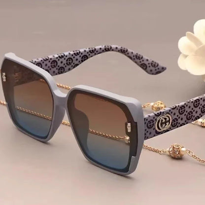 Fashion Polarized Sunglasses Internet Celebrity Sunglasses 2025 New Ins Spice Girl Style Premium Women's Sunglasses