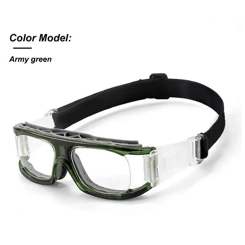 Basketball Eyewear Goggles Customizable Myopia Anti-blue Light Sports Glasses Frames Adjustable Soccer Goggles Frame 1577