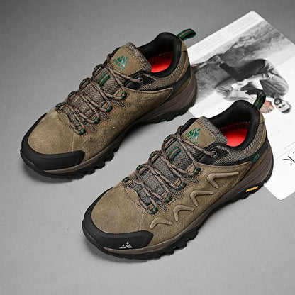 Leather Men Shoes for Men's Casual Shoes Fashion Waterproof Winter Luxury Designer Brand Work Boots Man Non-slip Sneakers