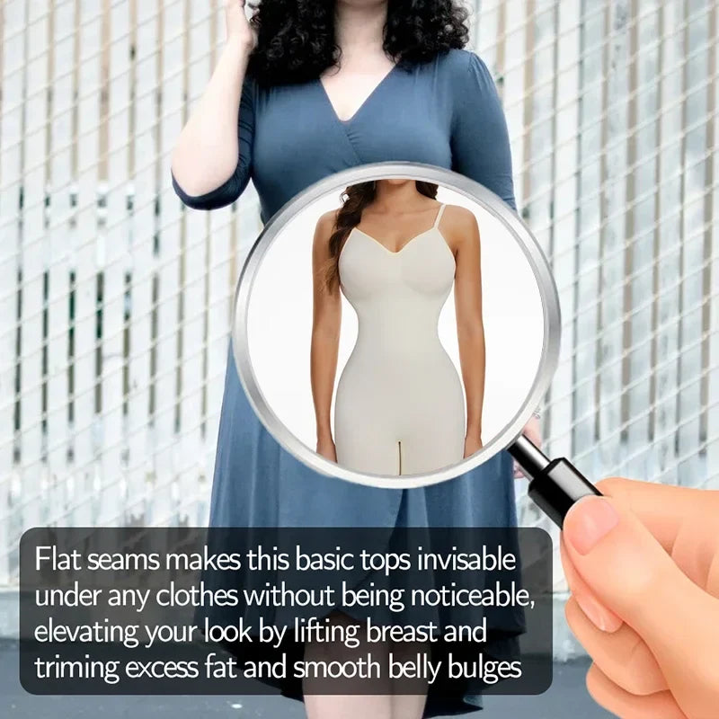 Sexy Backless Bodysuits Full Body Shaper Tummy Control Waist Trainer Slimming Sheath Butt Lifter Push Up Thigh Slimmer Shapewear
