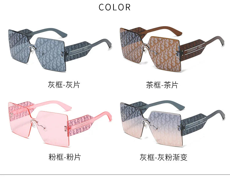 Ins 2025 Luxury Designer UV400 Sunglasses Women Men New Trendy Square Sun Glasses Ladies Vintage Small Cool Gafas De Sol