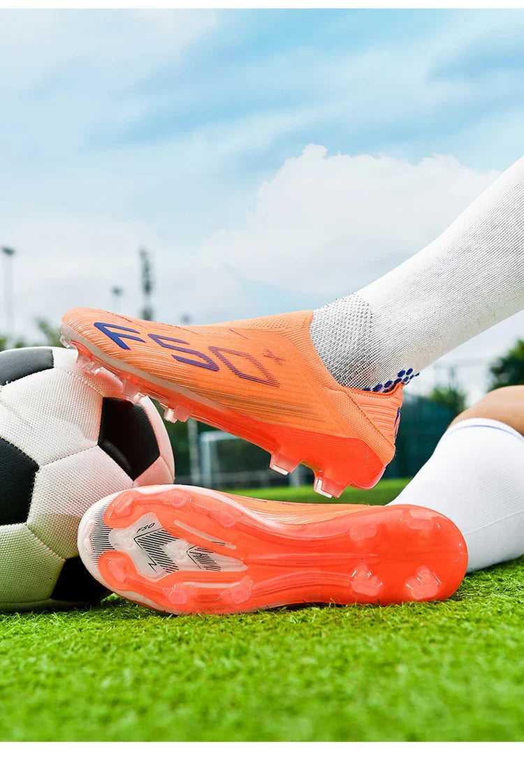 New Men Soccer Shoes Grass Cleats Futsal Comfortable Turf Football Boots Sports Ultralight Fg Non Slip Indoor Adult Non-Slip