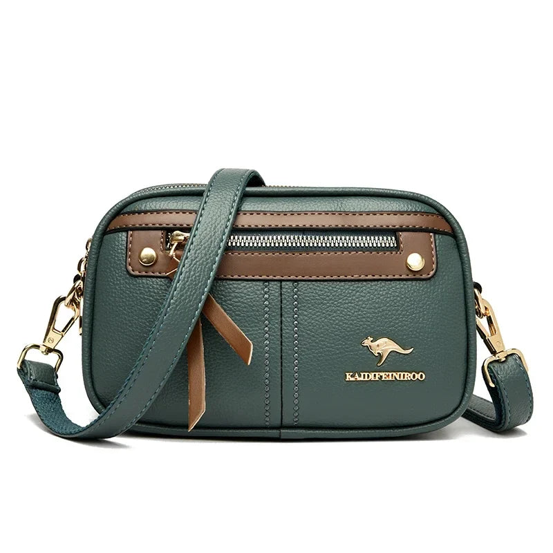 Genuine  3 Layers Luxury Designer Purses and Handbags Women Bag High Quality Leather Shoulder Sac  Bags for Women 2024Sac A Main