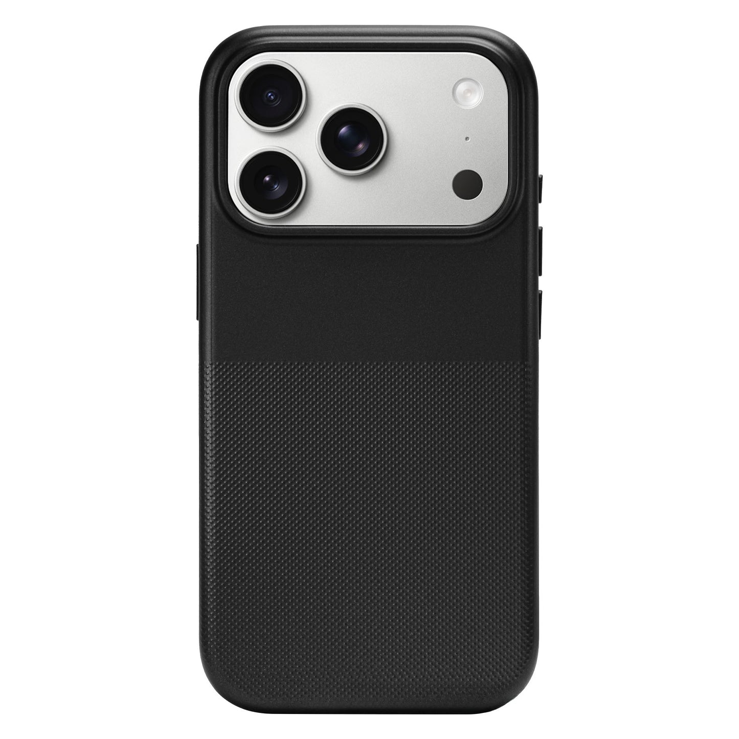 جراب هاتف مغناطيسي مضاد للسقوط بنمط نقطي بملمس طبيعي لهاتف iPhone 17 Pro Max متوافق مع MagSafe مع غطاء حماية بزر التحكم بالكاميرا