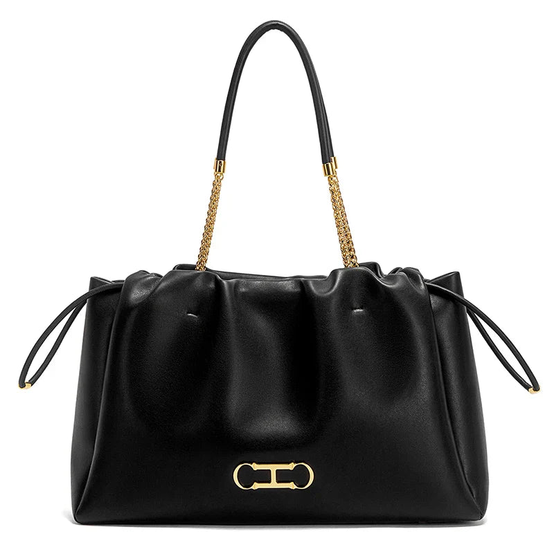 Women's Handbag 2026 Spring New Large Capacity Black Tote Bag Women's Commuting Storage Bag