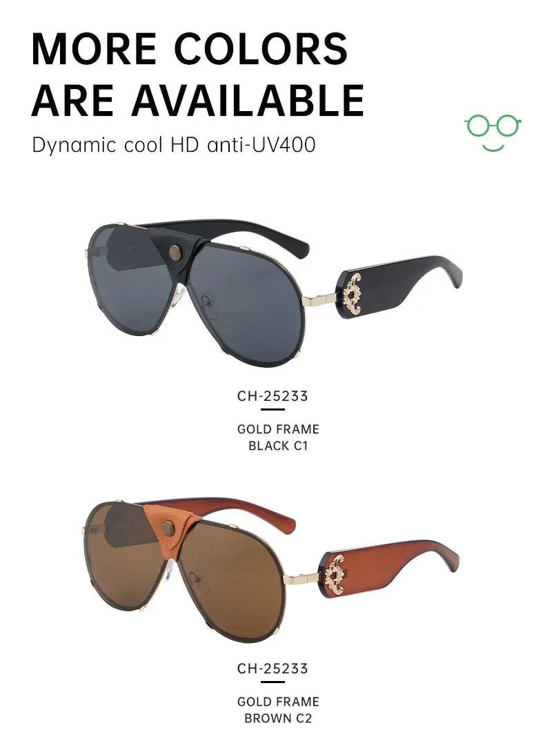 2025 New Toad Mirror Men's Retro Rimless Alloy Legs Sun Glasses Male Pilot Sunglasses Women Driving UV400 Eyewears Gafas De Sol