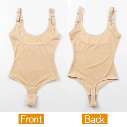Women Shapewear Bodysuit New Tummy Control Shapewear Waist Trainer Thong Body Shaper Colombian Fajas Slimming Underwear