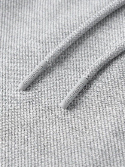 2026 Summer New 340g Twill Knit Men Shorts Casual Loose Fit Sweatpants Shorts Solid Color Breathable Jogger Shorts