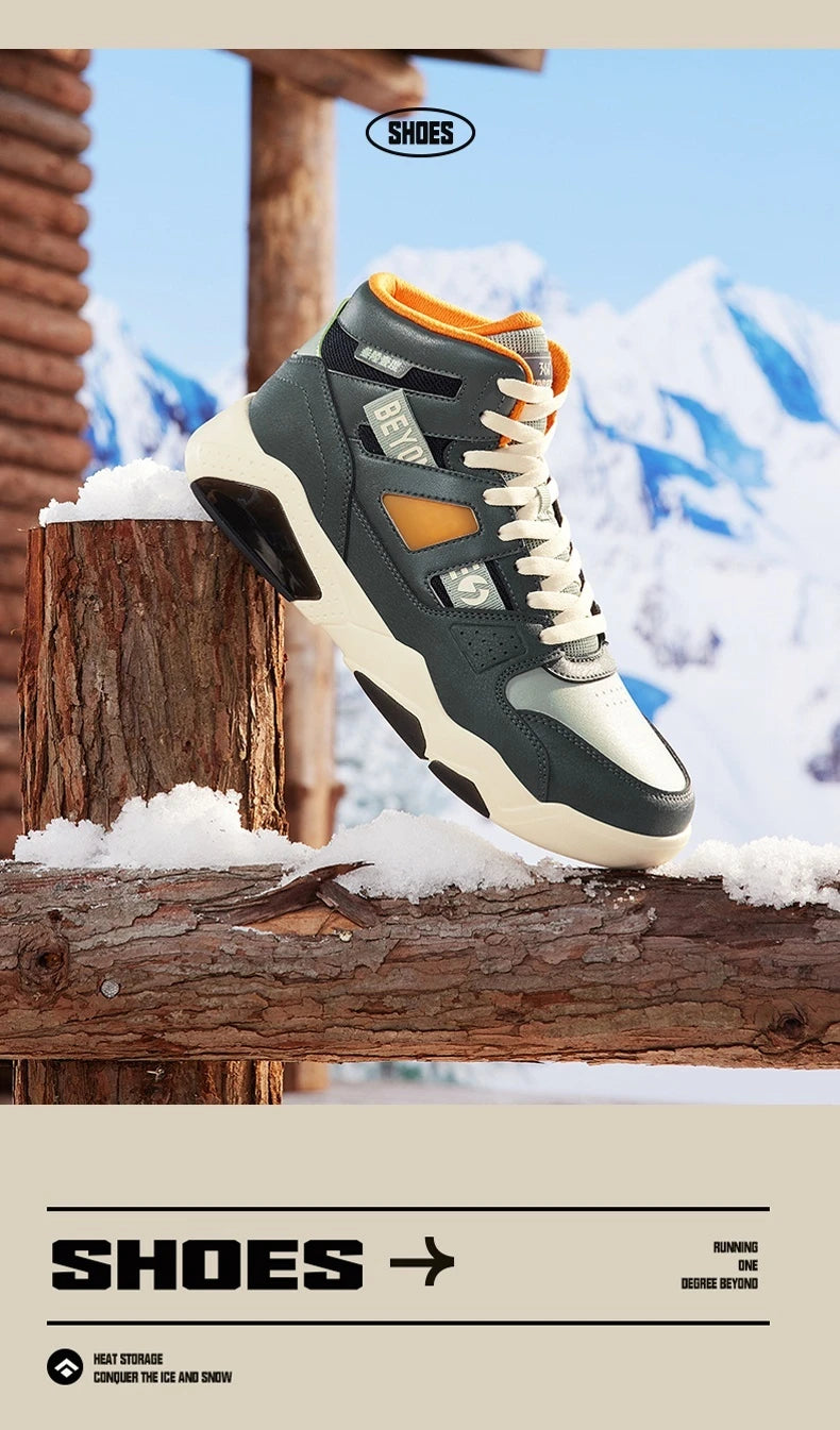 Men's Sports Shoes Winter Plus Velvet Warm Cotton Sneakers Casual Outdoors Comfortable Anti-slip Soft 672346602BF
