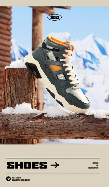 Men's Sports Shoes Winter Plus Velvet Warm Cotton Sneakers Casual Outdoors Comfortable Anti-slip Soft 672346602BF