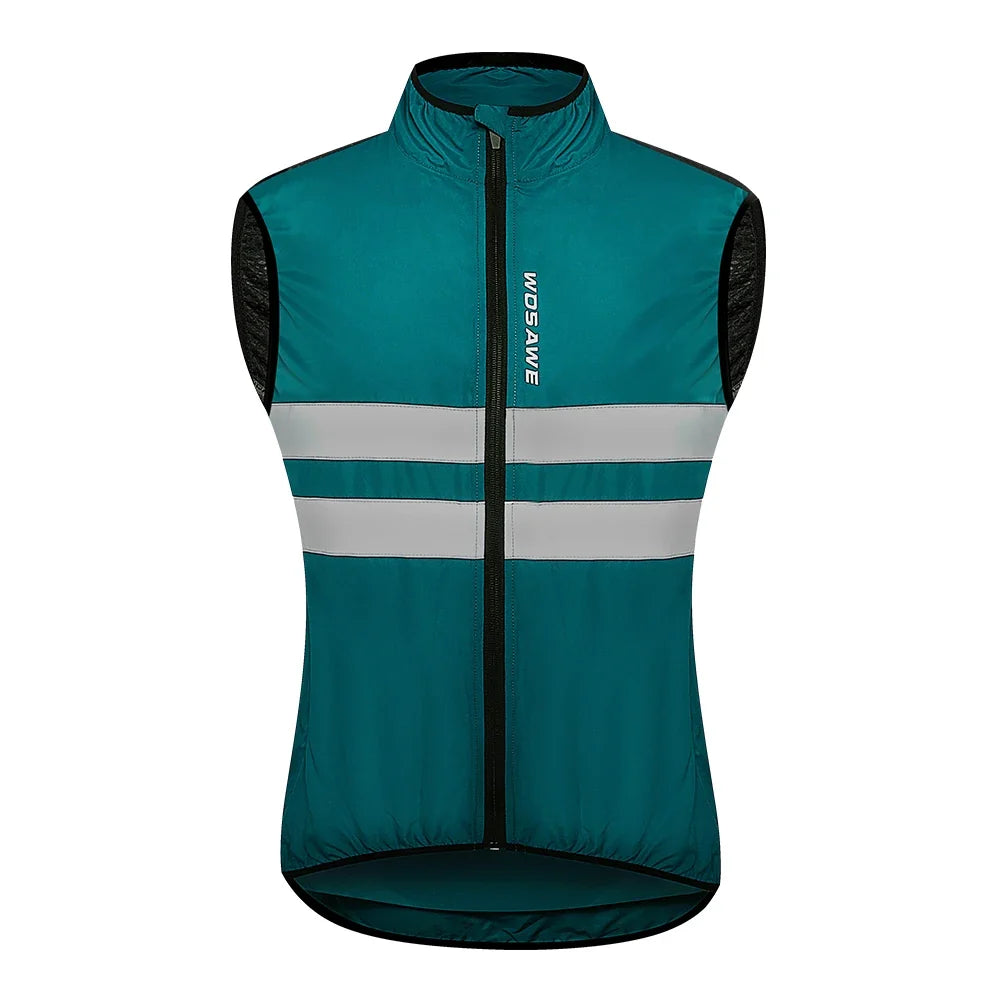 Wind Jacket Lightweight Cycling Windbreaker Windproof Bike Jacket Water Resistant Long Sleeve Jersey Wind Coat Vest