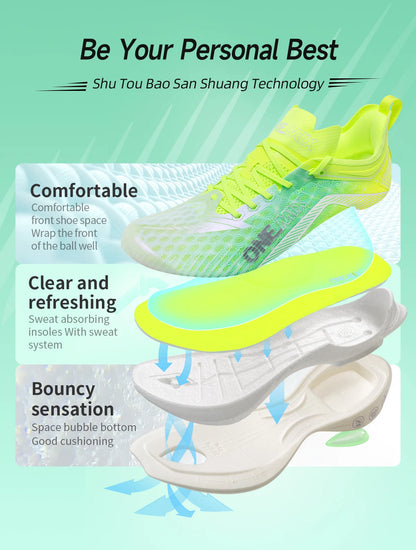 Pace Beam Marathon Running Shoes for Men Anti-slip Ultra-light Rebound Athletic Shoes Carbon Plate Sport Walking Sneakers
