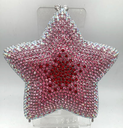 New Star Diamond Dinner Bag Foreign Trade Banquet Diamond Hand Bag Women's Bag Starr Lane Stone Crach