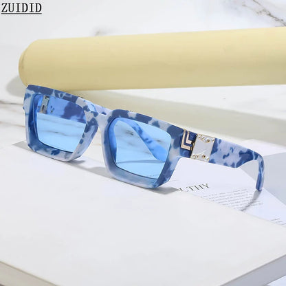 Millionaire Square Sunglasses For Men Vintage Luxury Sunglasses Women Retro Shades Fashion Glasses Gafas De Sol Sonnenbrille Sun