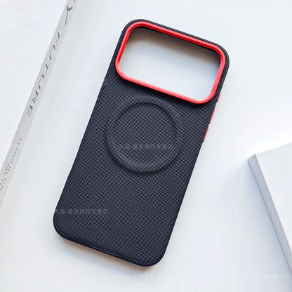 For iPhone 17 Pro Max 17 Pro Case Luxury Leather Magnetic Back Cover For Magsafe wireless charging Shell Bumper Funda
