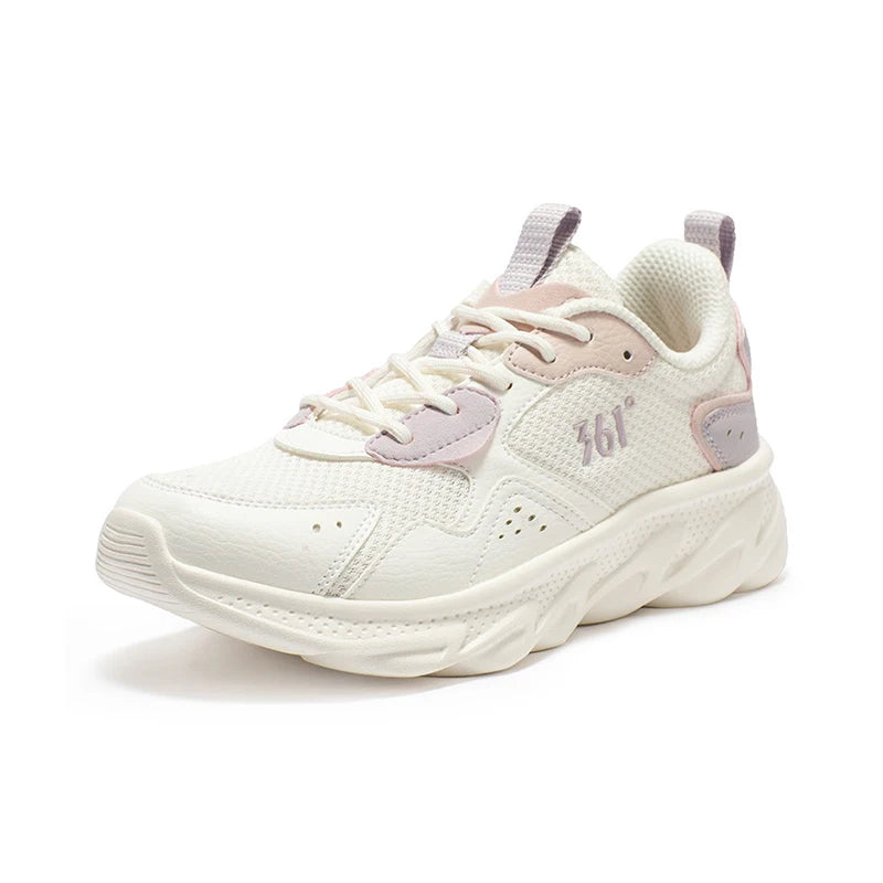 Women Running Sport Shoes Lightweight Non-Slip Shock-absorption Breathable Mesh Girl Sneaker Female 682232212