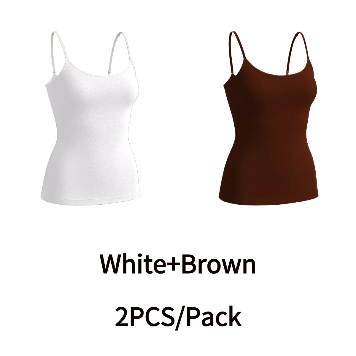 High Quality Women Seamless Cami Single Layer Adjustable Straps Scoop Neck Comfort Body Control Shaping Tank Top