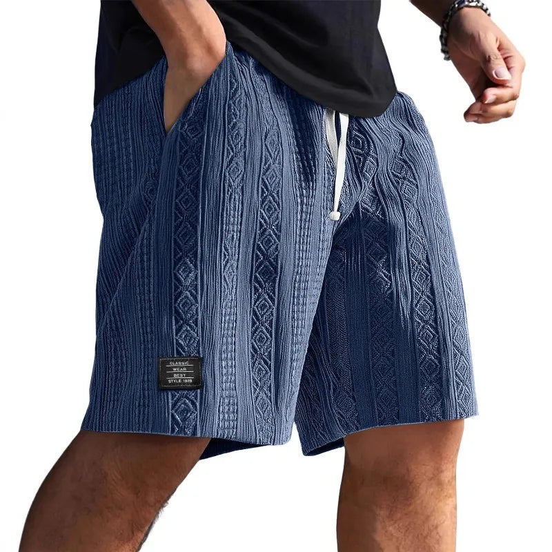 Fashion Sport Shorts for Men Streetwear Harajuku Casual Short Pants Men's Summer Sweatpants Retro Solid  Men Clothes Male Roupa
