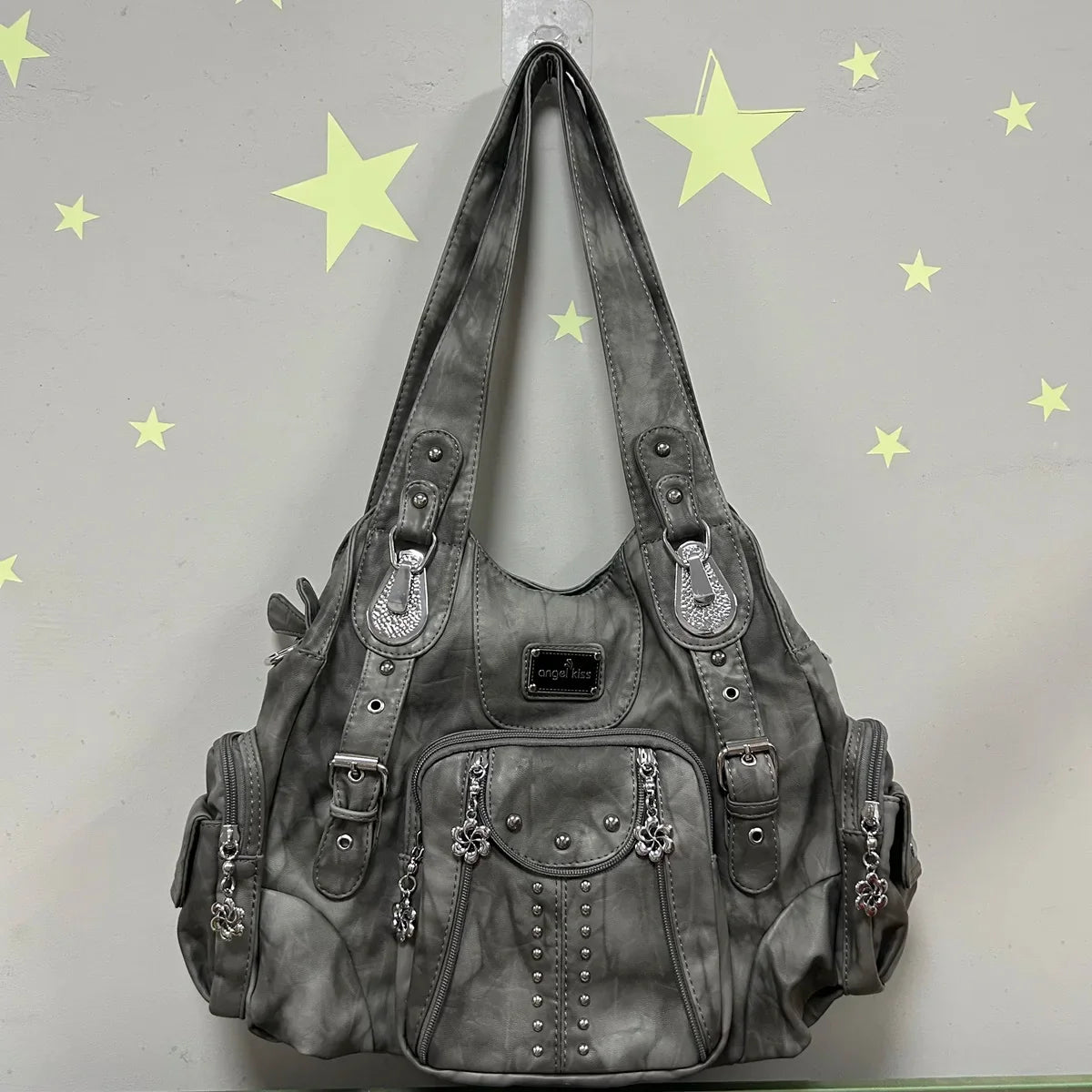 Women Handbags Women Shoulder Bags Fashion PU Leather Handbag Female Satchel Big-capacity Shoulder Purse Bag bolsa feminina