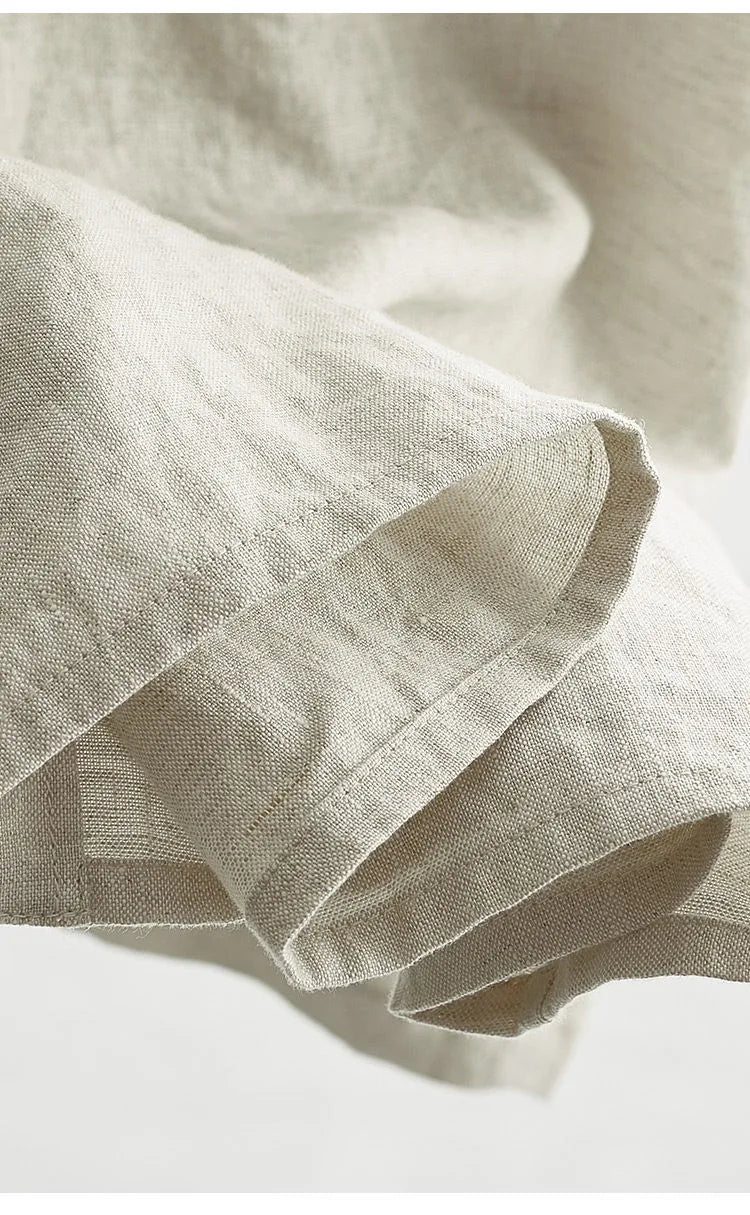Raindrop Linen~ Long-Sleeved Linen Shirt, Thin Jacket, Loose Top, New Spring Clothing for Women