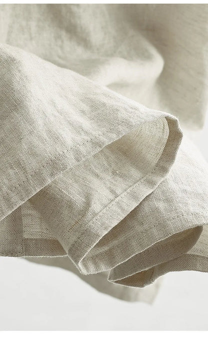 Raindrop Linen~ Long-Sleeved Linen Shirt, Thin Jacket, Loose Top, New Spring Clothing for Women