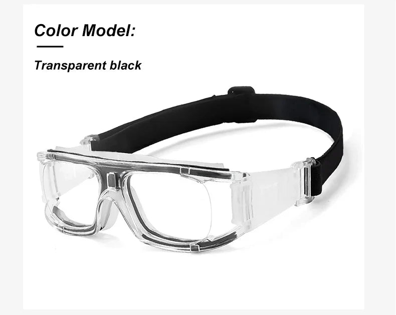 Basketball Eyewear Goggles Customizable Myopia Anti-blue Light Sports Glasses Frames Adjustable Soccer Goggles Frame 1577