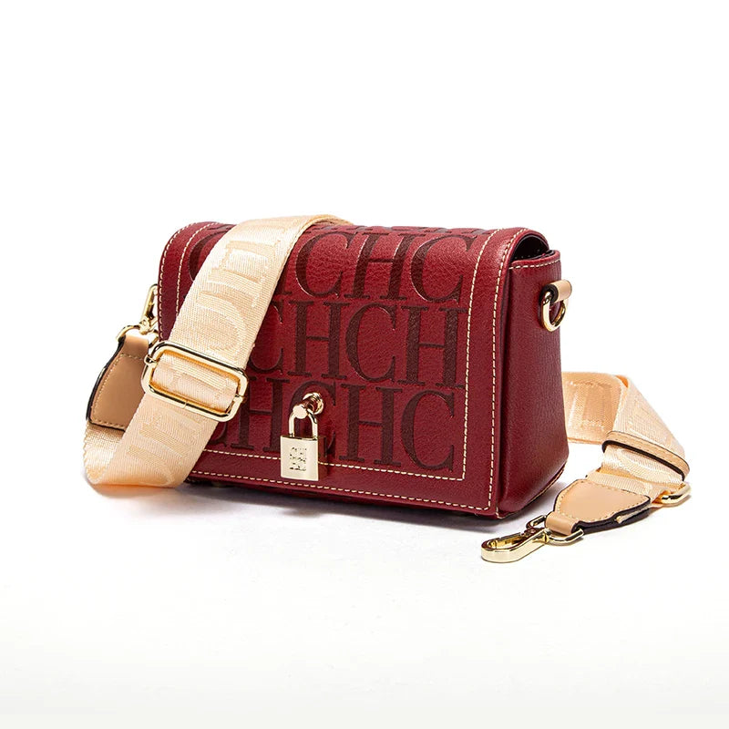 Crossbody Bag 2024 New Purple Magnetic Flip Cover Commuter Women's Bag Wallet