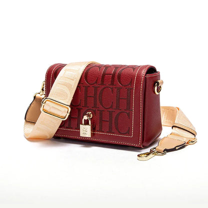 Crossbody Bag 2024 New Purple Magnetic Flip Cover Commuter Women's Bag Wallet