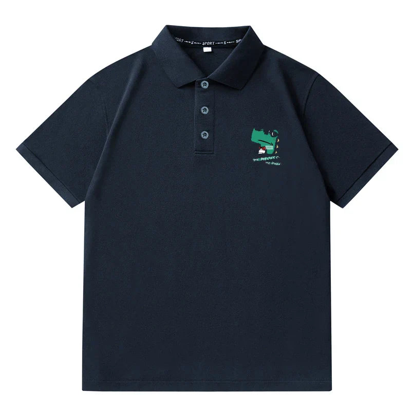 Fashion Men's Summer T-shirt Plus Size Tops 7XL 6XL 5XL Lapel Short sleeves Polo Shirt Half Sleeve Tees Male Clothing 110-180KG