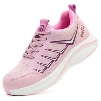New Lightweight and Breathable Labor Protection Shoes for Men and Women Anti Smashing and Anti Piercing Steel Toe Safety Shoes