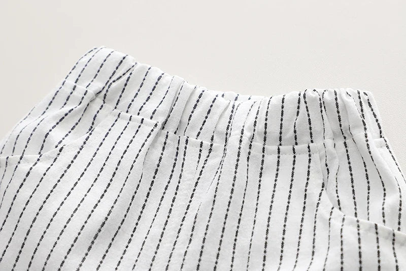 New Summer Kids Boys Clothes High Qulity Short Sleeve Gentleman Patchwork T Shirt Pants Toddler Boy Clothing Casual Outfits