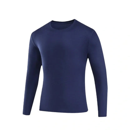UPF 50+ Men Thin Light Long Sleeve Sun Protection Shirt Quick Dry Moisture Wicking Athletic Tops for Running Fishing Hiking Cycl