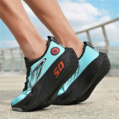 New Sports Shoes for Men&Women, Running Sneakers, Carbon Plate, Male Marathon Racing, Shock-absorbing, Athletics Training Shoes