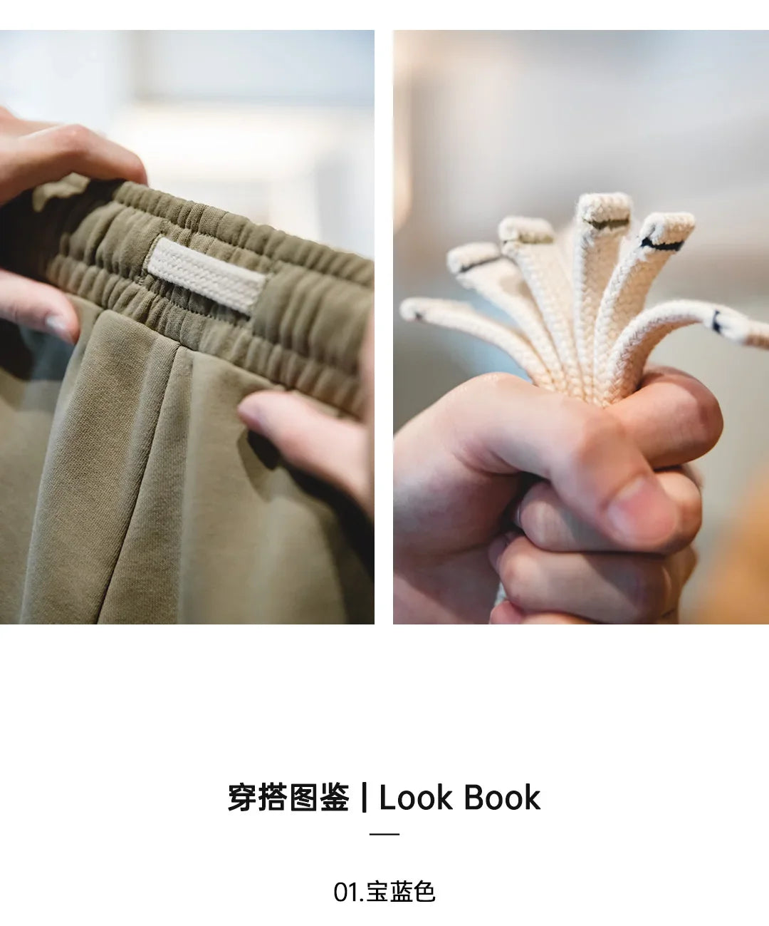 Casual Heavyweight Knit Shorts for Men Straight Loose Large Pockets Sports Short Sweatpants Elastic Waist Athletic Shorts