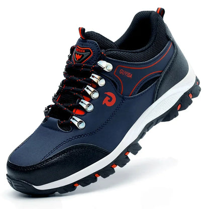 Men Steel Toe Safety Shoes Indestructible Construction Working Shoes Protection Male Footwear Breathable Hiking Industry Boots