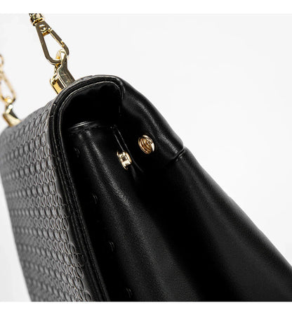 Women's Bag Popular Vintage Style Fashion Classic Printed Female Shoulder Bag Simple and Elegant Basic Ladies Commuting Handbag