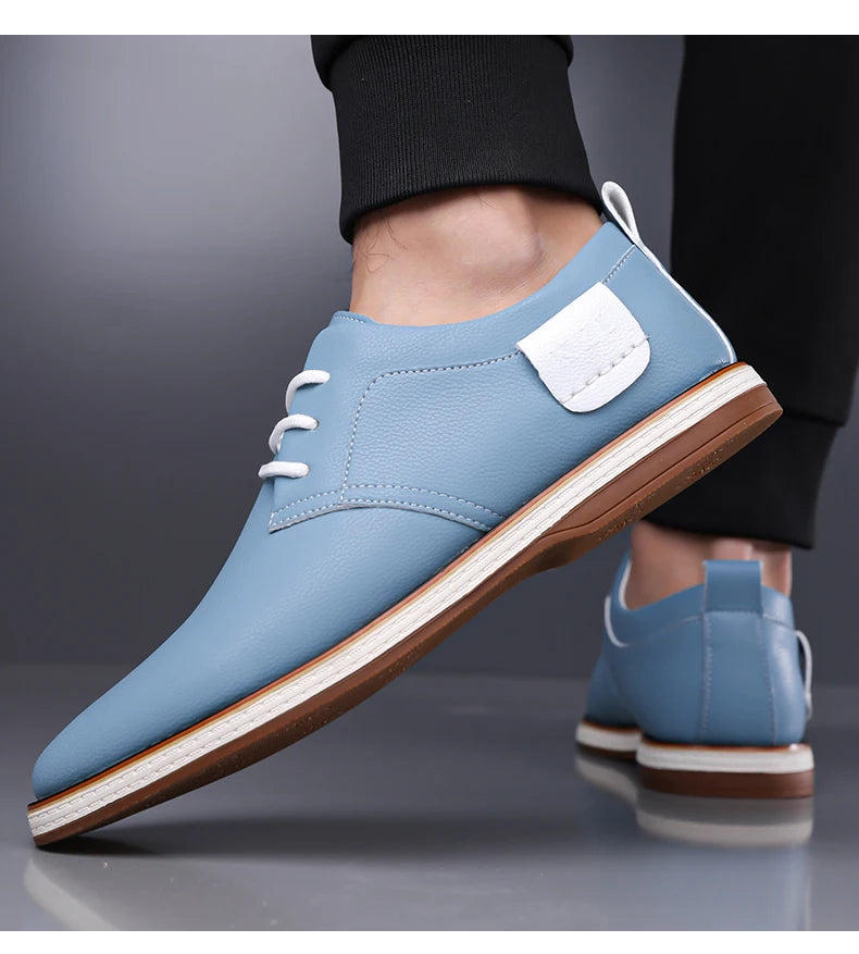 Fashion Business Dress Men Shoes Classic Leather Men's Formal Shoes Comfortable Slip On Dress Shoes Men Oxfords Size 47 48