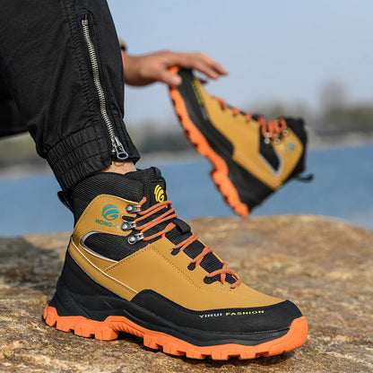 Fashion best quality Protective Work Safety Shoes For Men Breathable Shoes Anti-Puncture Steel Toe Cap Anti Puncture Work Boots